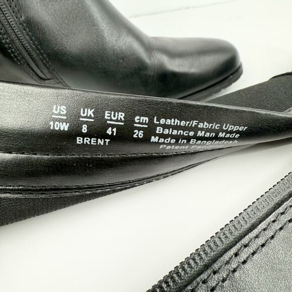 Naturalizer Women Brent Knee High Boot 10 Wide Black Leather Weatherproof NWOB - Picture 12 of 12